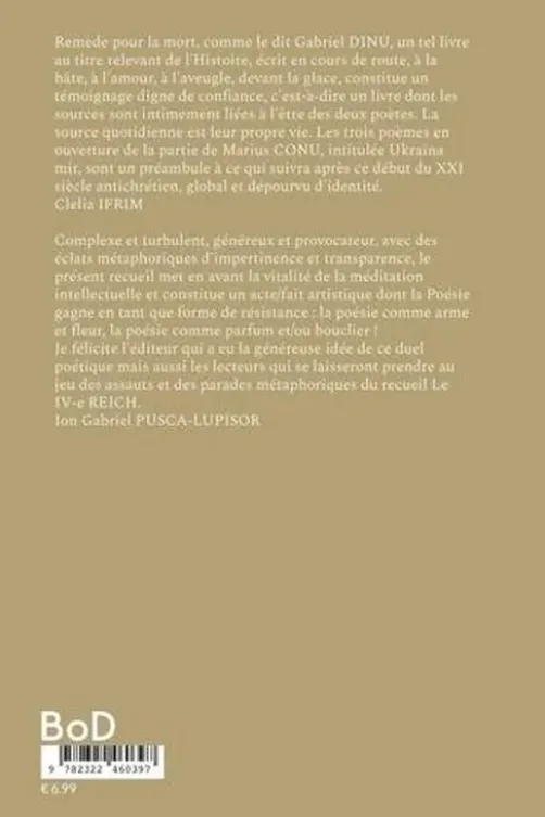 Le IV-e Reich. Ukraïna mir, Gabriel Dinu
