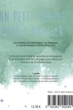Le jade. Antistress - Repos mental - Paix, Merci les livres