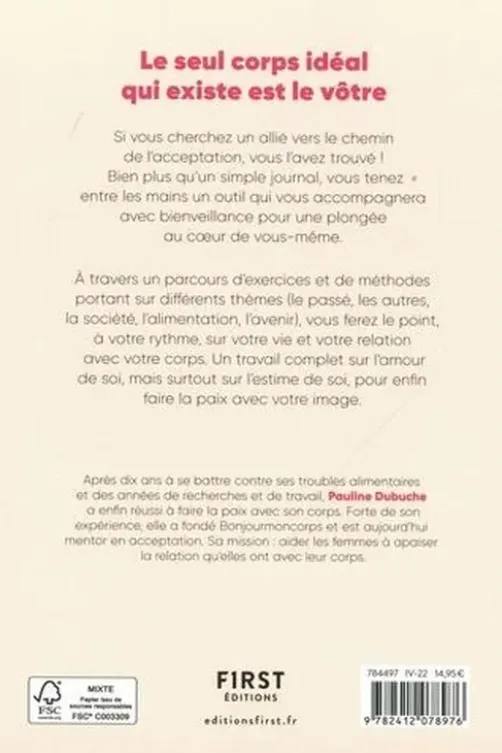 Le journal bonjour mon corps, Pauline Dubuche