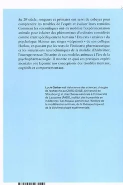 Le laboratoire des esprits animaux. Modéliser le trouble mental à l'ère de la psychopharmacologie, Lucie Gerber