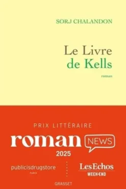 Le livre de Kells, Sorj Chalandon