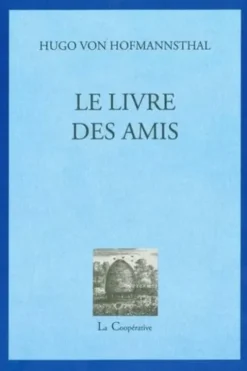 Le livre des amis, Hugo von Hofmannsthal