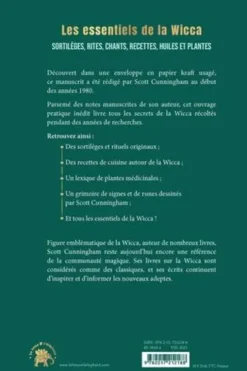 Le livre des ombres. Les essentiels de la Wicca : sortilèges, rites, chants, recettes, huiles et plantes, Edition collector, Scott Cunningham