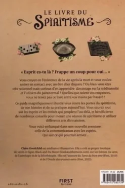 Le livre du spiritisme. A manipuler avec prudence. Contient des messages de l'au-delà, Claire Goodchild