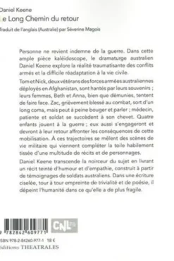 Le long chemin du retour, Daniel Keene