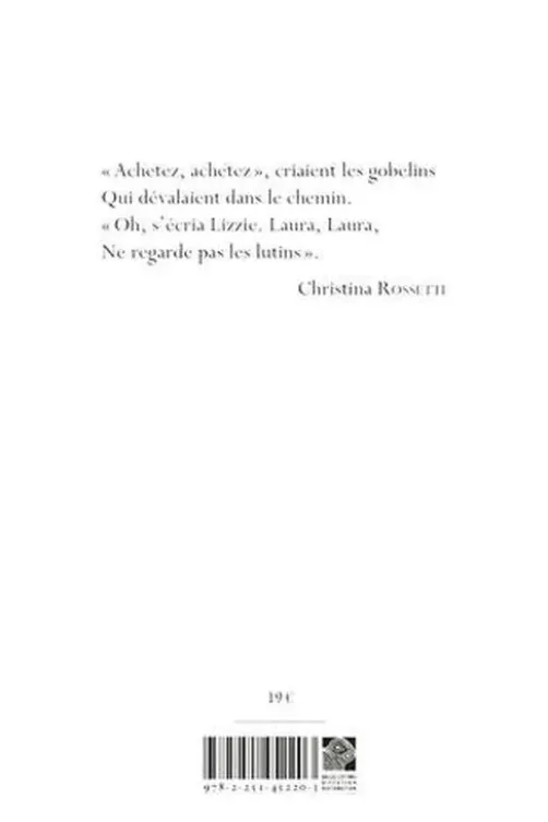 Le Marché aux elfes, Christina Rossetti
