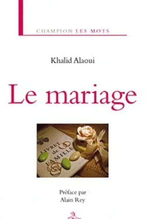 Le mariage, Khalid Alaoui
