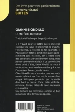 Le matériel du tueur, Gianni Biondillo