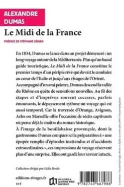 Le Midi de la France, Alexandre Dumas