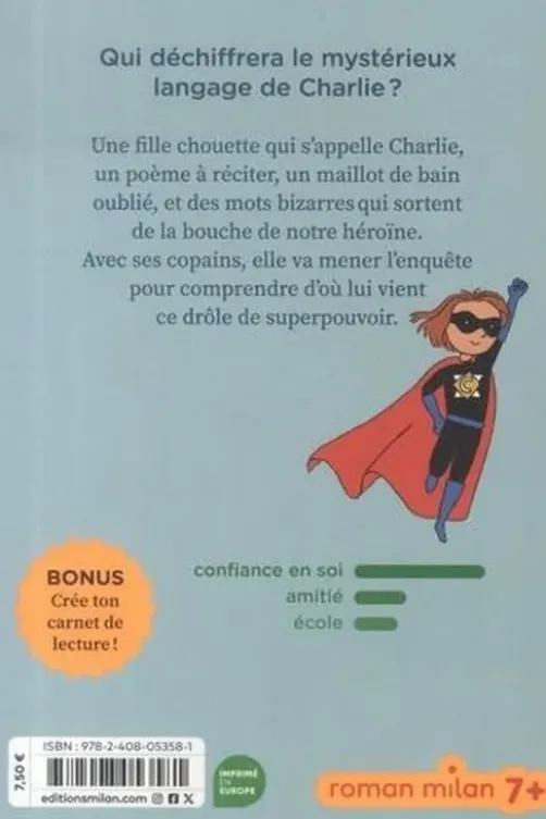 Le mot secret de Charlie, Charlotte Mériaux