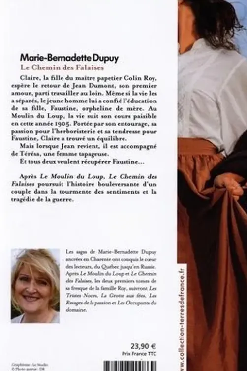 Le moulin du loup Tome 2 : Le Chemin des falaises, Marie-Bernadette Dupuy