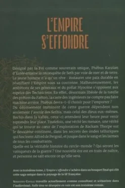 L'Empire s'effondre Tome 3 : Nulle âme ne désespère en vain, Sébastien Coville