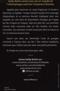Le mystère des îles, Kathy Reichs