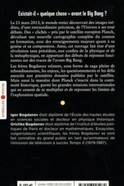 Le mystère du satellite Planck. Qu'y avait-il avant le Big Bang ?, Igor Bogdanov