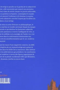 Leçons de vertige. Dans les failles de la subjectivité, Michael Jakob