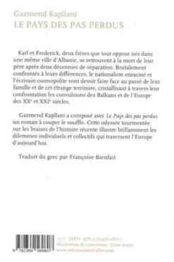 Le pays des pas perdus, Gazmend Kapllani