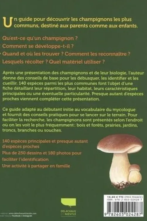 Le petit guide du mycologue. Identifier et cueillir les champignons, Gerard Tassi