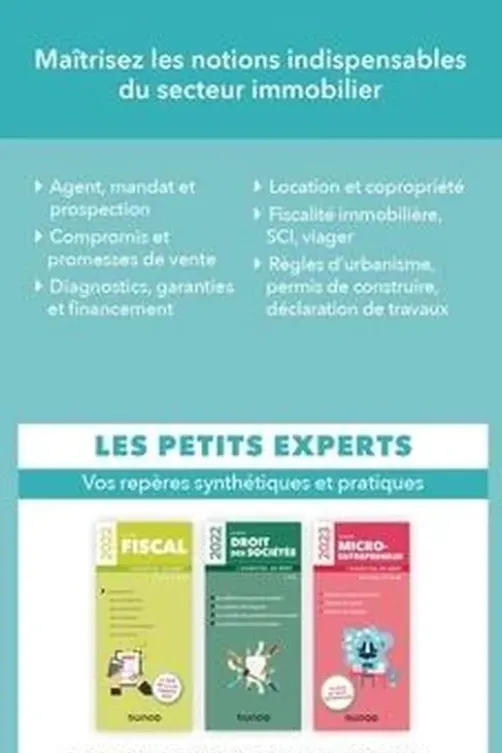 Le petit immo. L'essentiel en bref, Edition 2023, Evelyne Cornu-Gaidan