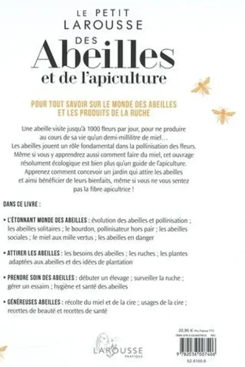 Le petit Larousse des abeilles et de l'apiculture, Fergus Chadwick