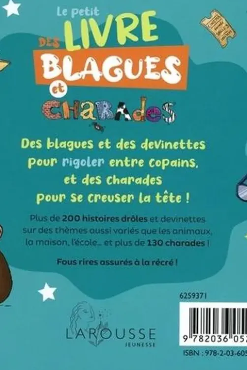 Le petit livre des blagues et charades, Eric Berger