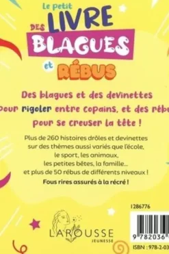 Le petit livre des blagues et rébus, Eric Berger