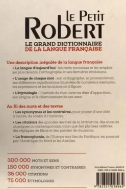 Le Petit Robert de la Langue Française. Edition 2023, Alain Rey