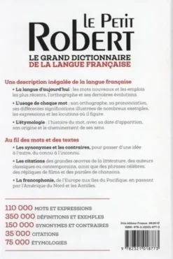 Le Petit Robert de la Langue Française. Edition 2024, Alain Rey
