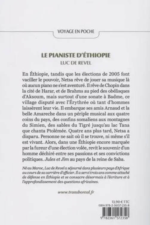 Le pianiste d'Ethiopie, Luc de Revel
