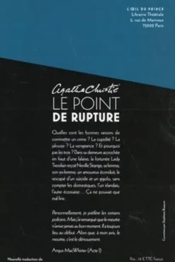 Le point de rupture, Agatha Christie