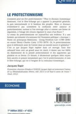 Le Protectionnisme, Jacques Sapir