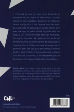Le récit des gouffres, Thomas Vinau