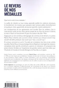 Le revers de nos médailles. Des clubs au haut niveau, en finir avec la violence dans le sport, Patrick Roux