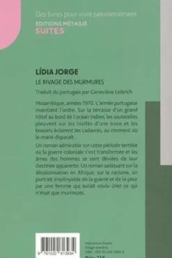 Le rivage des murmures, Lidia Jorge