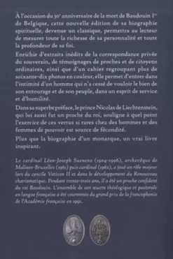 Le roi Baudouin. L'héritage d'une vie, Léon-Joseph Suenens