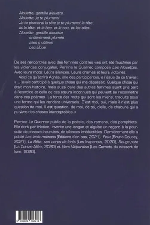 Les Alouettes, Perrine Le Querrec