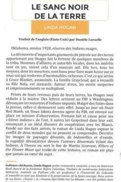 Le sang noir de la terre, Linda Hogan