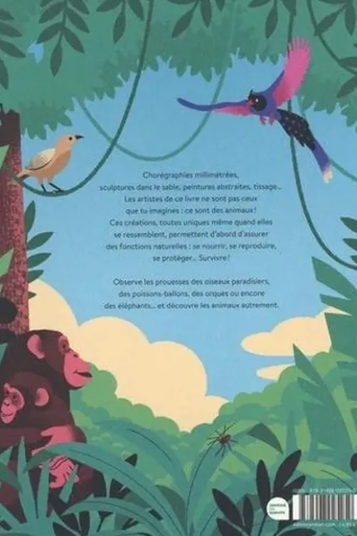 Les animaux artistes. Quel spectacle !, Séraphine Menu