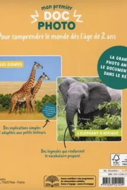 Les animaux de la savane, Auzou