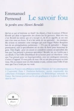 Le savoir fou. Se perdre avec Henri Beraldi, Emmanuel Pernoud