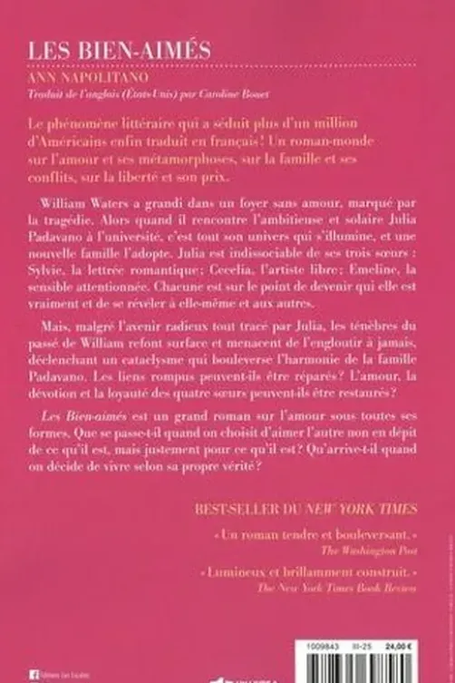 Les bien-aimés, Ann Napolitano