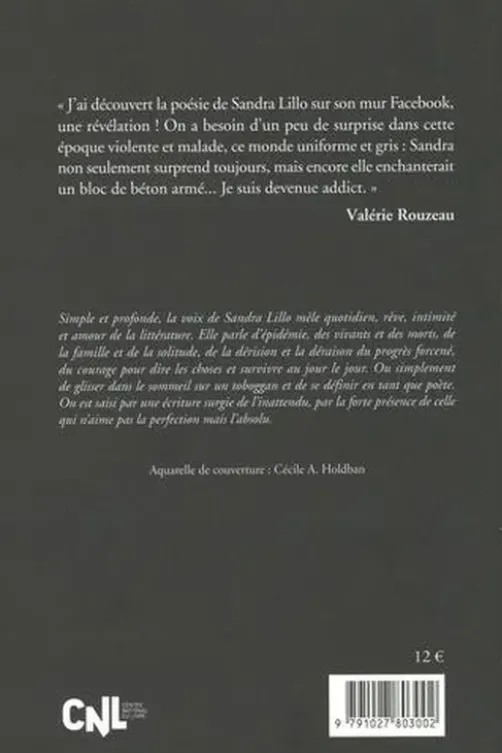 Les bonbons pleurent, Sandra Lillo