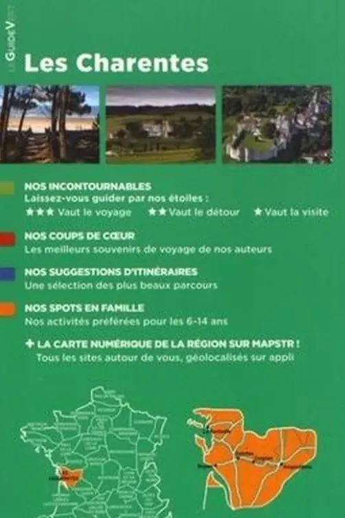 Les Charentes. Edition 2022, Michelin
