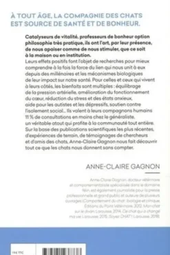 Les chats, comment ils prennent soin de notre santé !, Anne-Claire Gagnon