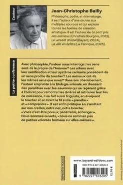 Les cinq sens, Jean-Christophe Bailly