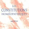 Les constitutions homéopathiques, Max Tétau