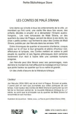 Les contes de Mala Strana, Jan Neruda