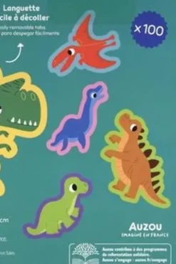 Les dinosaures. 100 gommettes, Mister Iwi