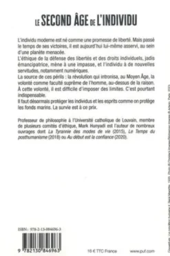 Le Second Age de l'individu. Pour une nouvelle émancipation, Mark Hunyadi