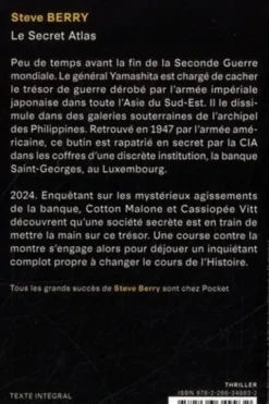Le secret atlas, Steve Berry