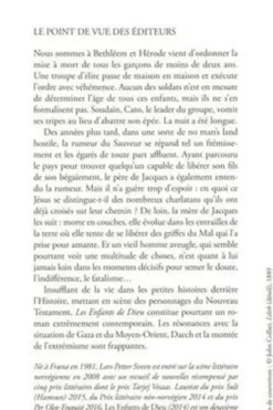 Les enfants de Dieu, Lars Petter Sveen